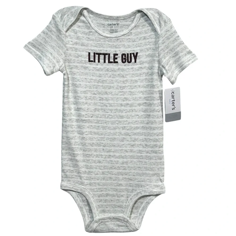 Carters Newborn Baby Boys 3pc Pants Top Bodysuit Outfit Set Long -Short Sleeve‎